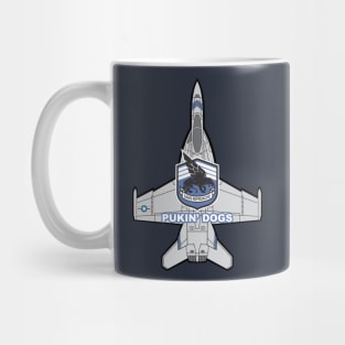 F/A-18 Rhino - Pukin' Dogs Mug